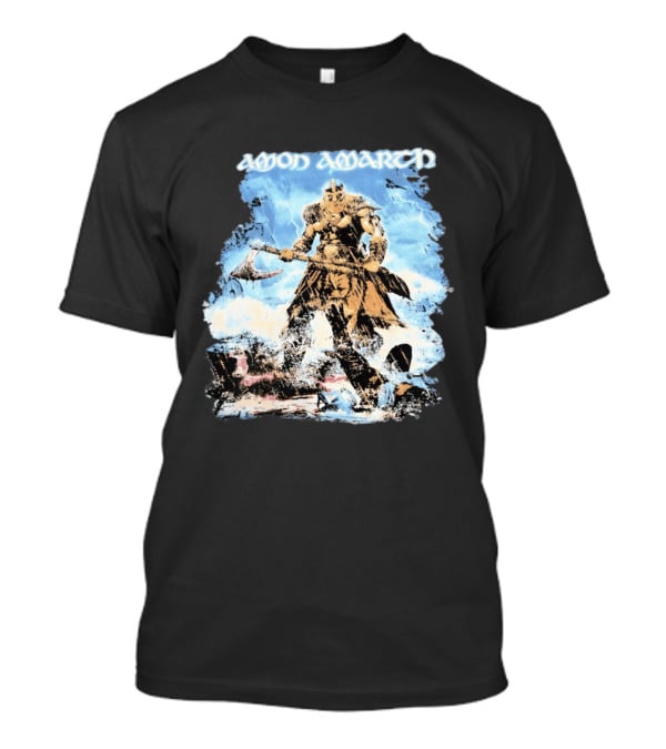 Amon Amarth Jomsviking Warrior With Axe T-Shirt