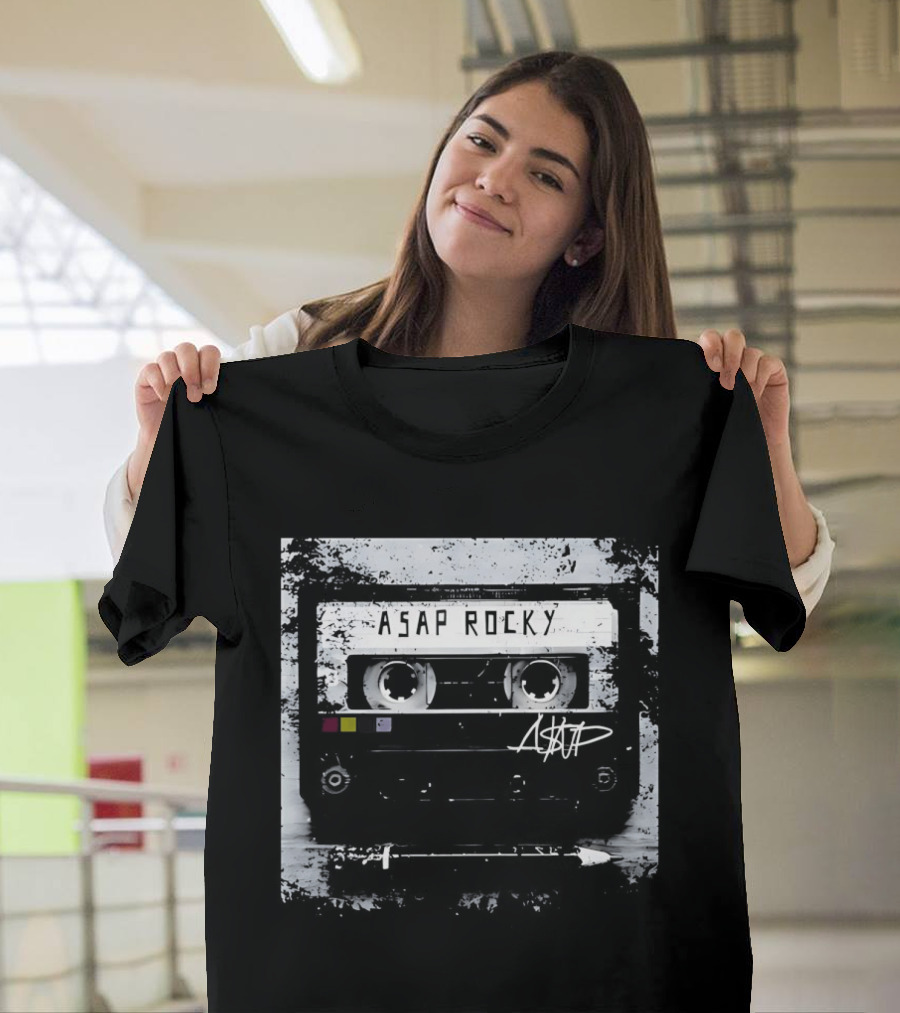 ASAP Rocky Classic Cassette Tape Retro Music T-Shirt