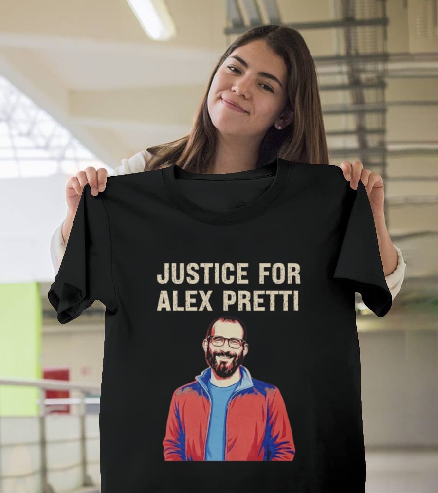 Justice For Alex Pretti Minnesota Anti ICE Protest T-Shirt
