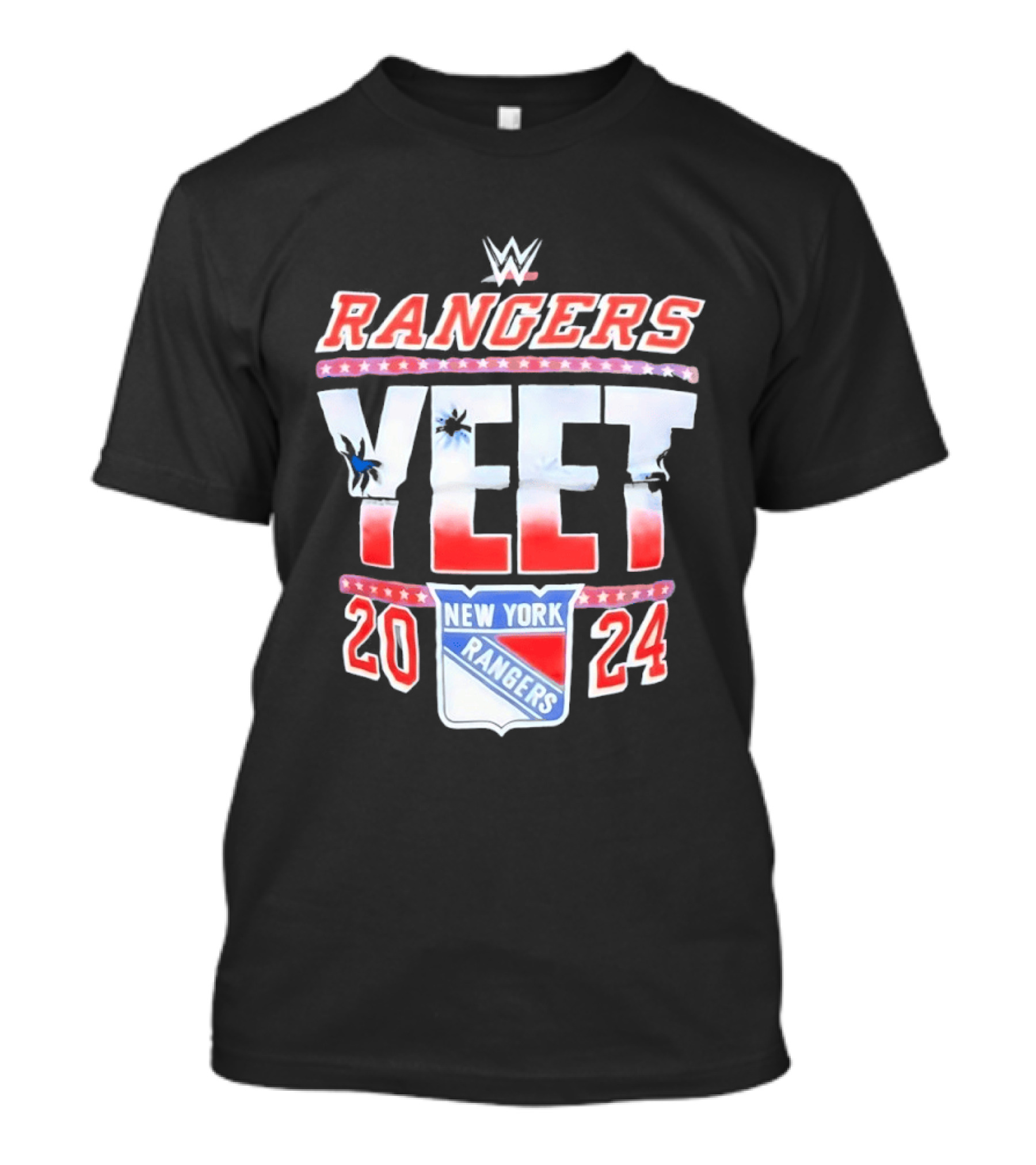 WWE Rangers Yeet 2024 New York Rangers T-Shirt