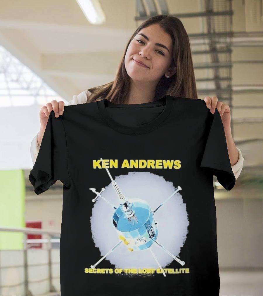Ken Andrews Secrets Of The Lost Satellite T-Shirt