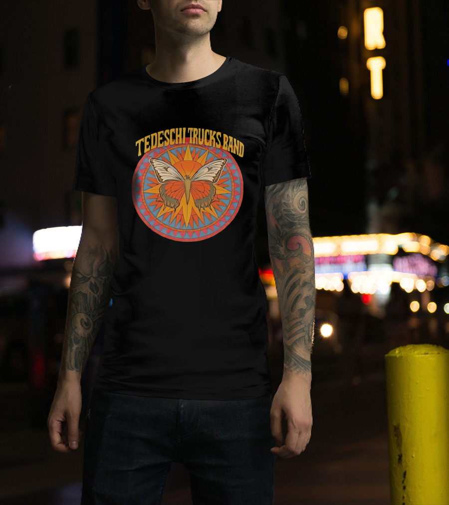 Tedeschi Trucks Band Butterfly Sun Burst Album T-Shirt