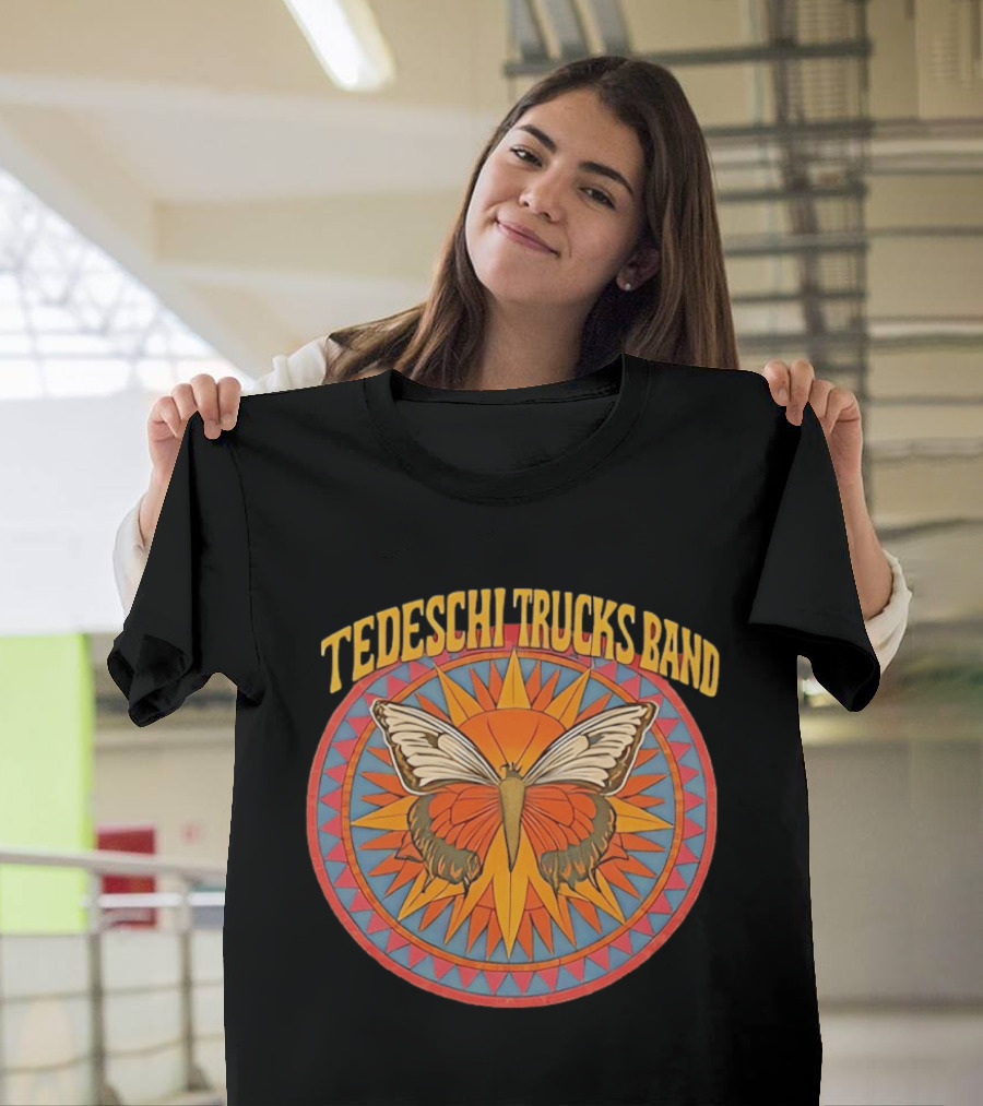Tedeschi Trucks Band Butterfly Sun Burst Album T-Shirt