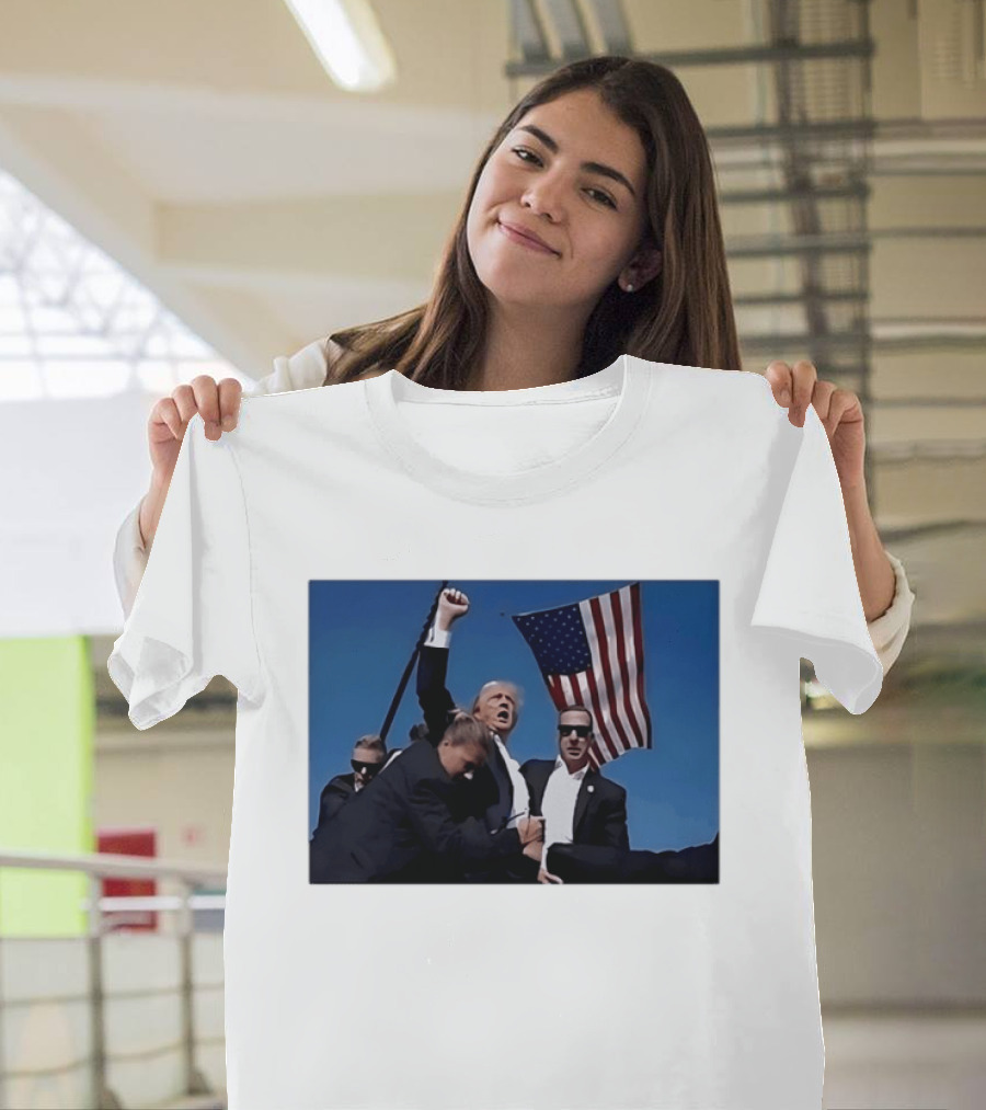 Donald Trump Take America Back 2024 American Flag T-Shirt