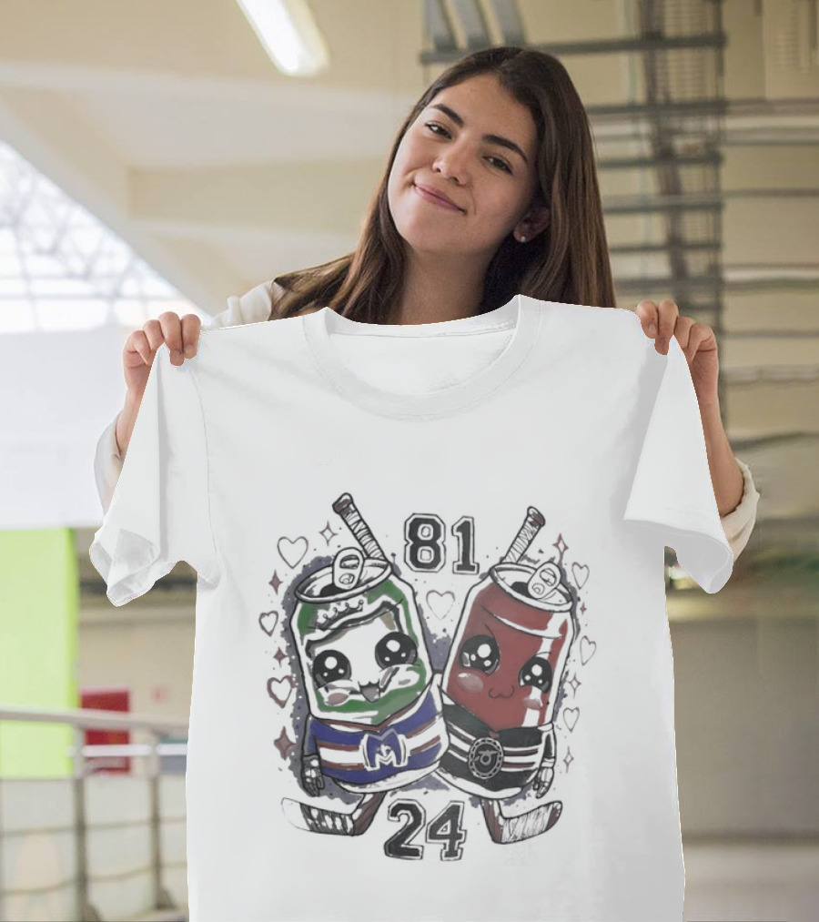 Heated Rivalry Tattoos Soda 81 24 Monster Red Bull T-Shirt
