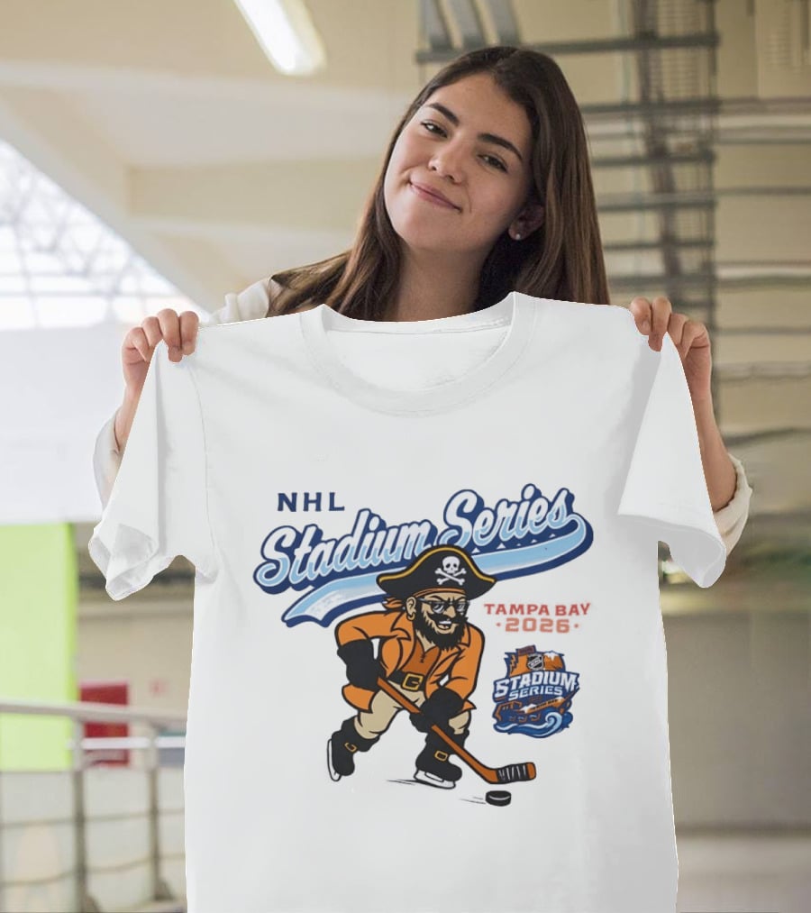 NHL Stadium Series Tampa Bay 2026 Pirate Hockey Event T-Shirt