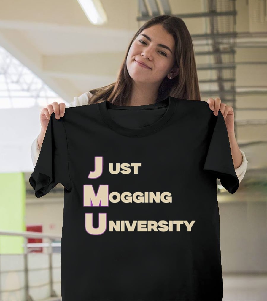 Just Mogging University JMU Football Fan Gear Collection T-Shirt