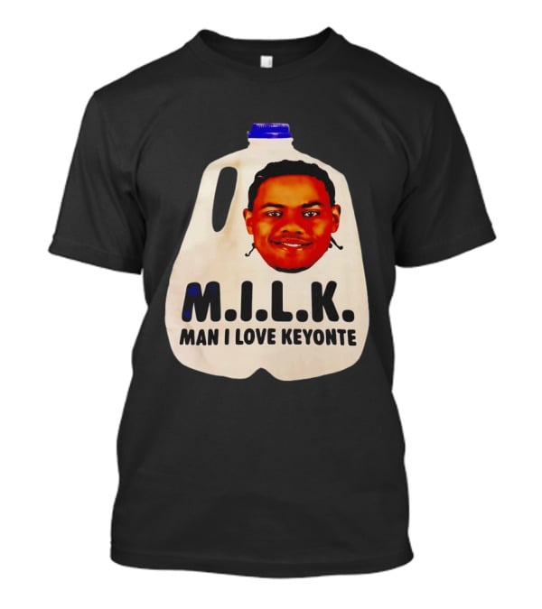 M.I.L.K Man I Love Keyonte George Fan T-Shirt
