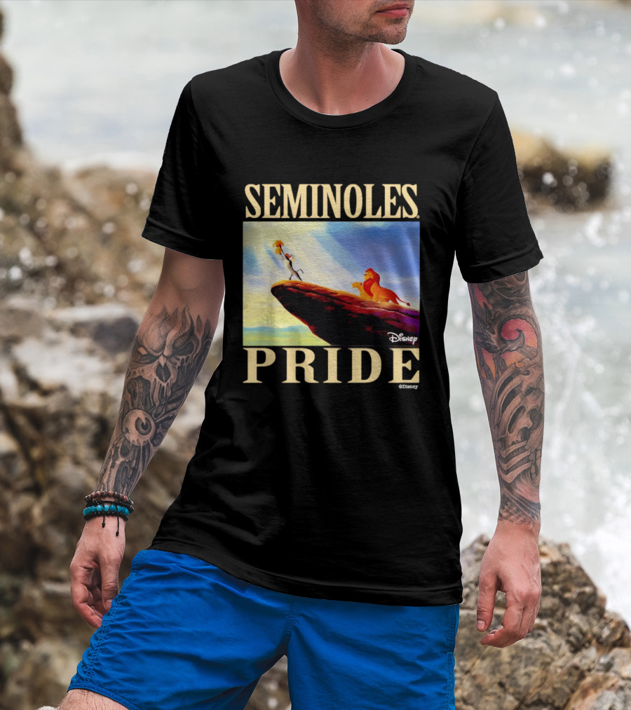 Seminoles Pride Florida State Disney Lion King Scene T-Shirt