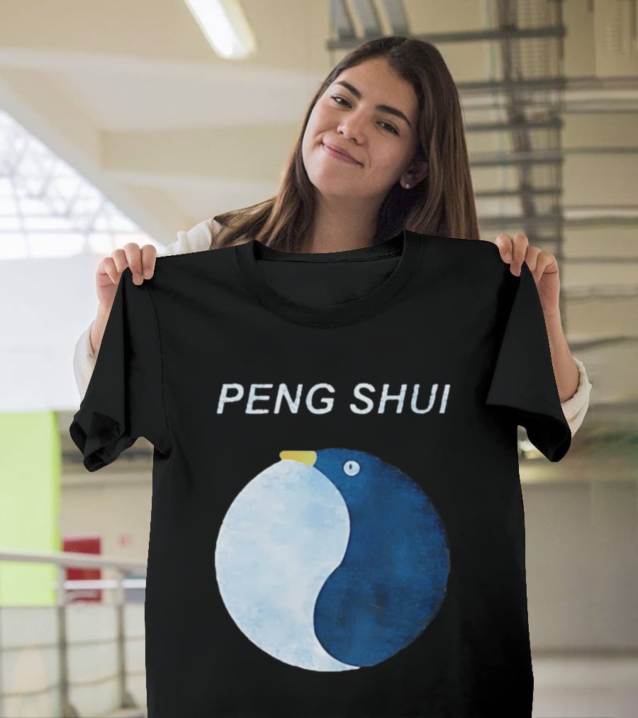 Peng Shui Feng Shui Penguin Yin Yang T-Shirt