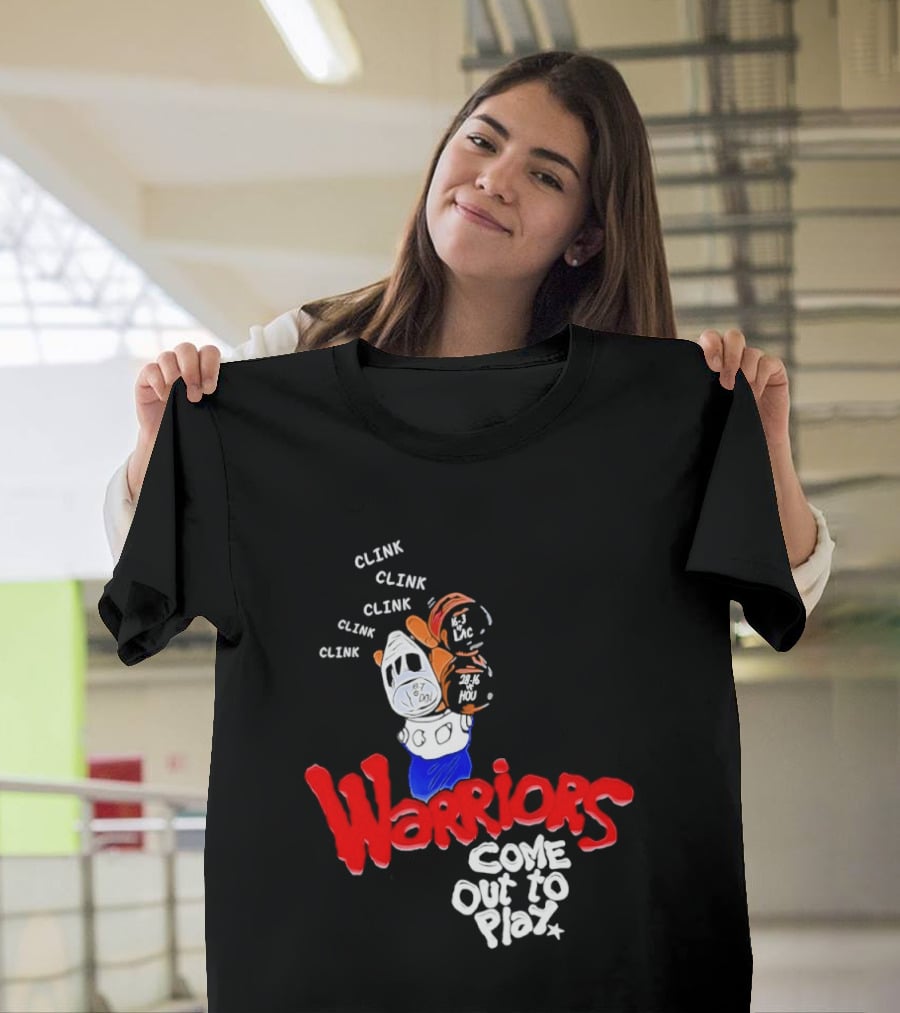 Warriors Come Out To Play Clink Bat Iconic Scene T-Shirt