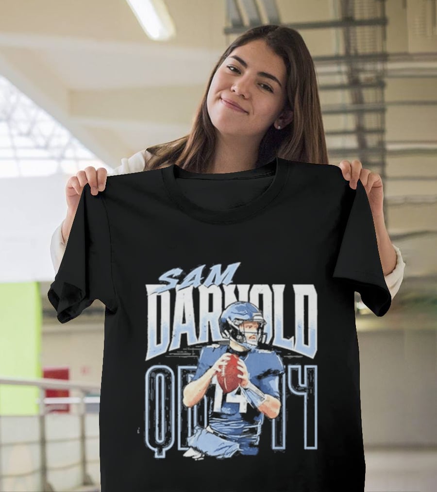 Sam Darnold Quarterback Number Four Football Seahawks T-Shirt