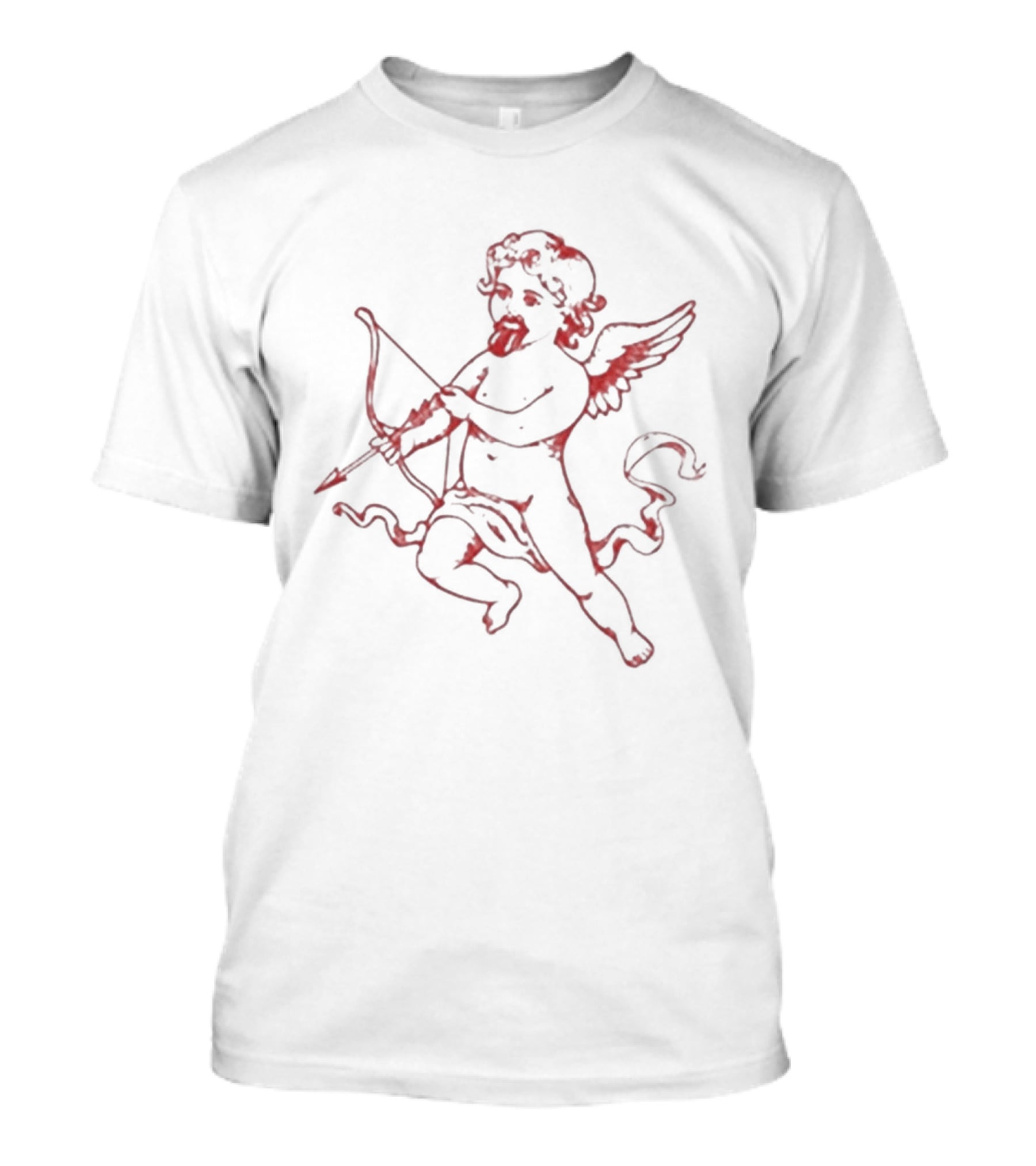 Cherub Valentines Baby Cupid Angel Bow And Arrow T-Shirt