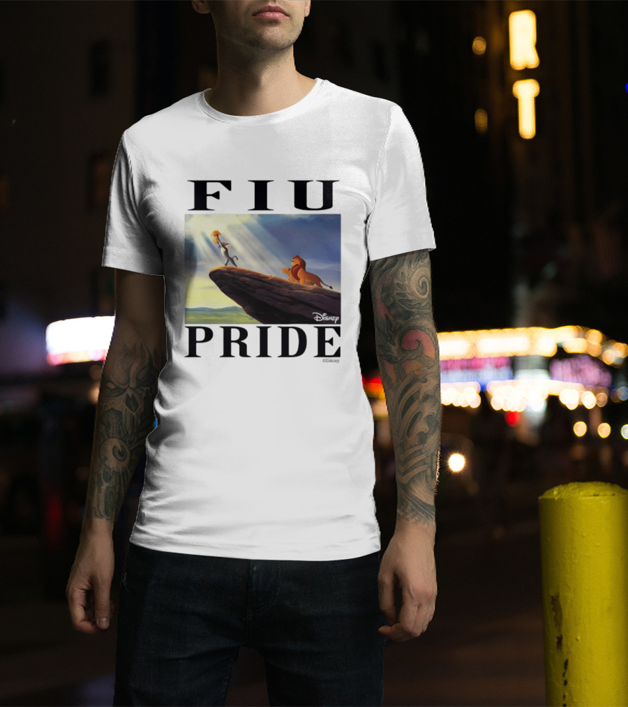 FIU Pride Florida International Golden Panthers Lion King Disney T-Shirt