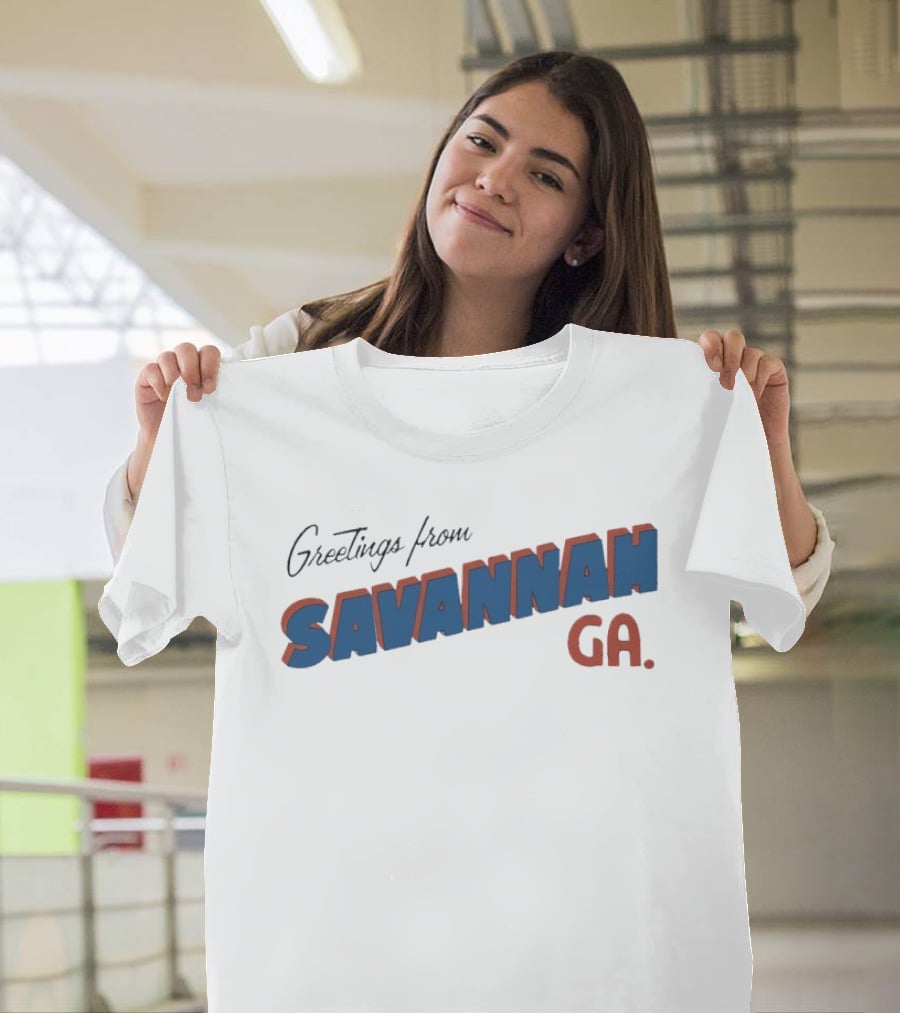 Greetings From Savannah Georgia GA T-Shirt