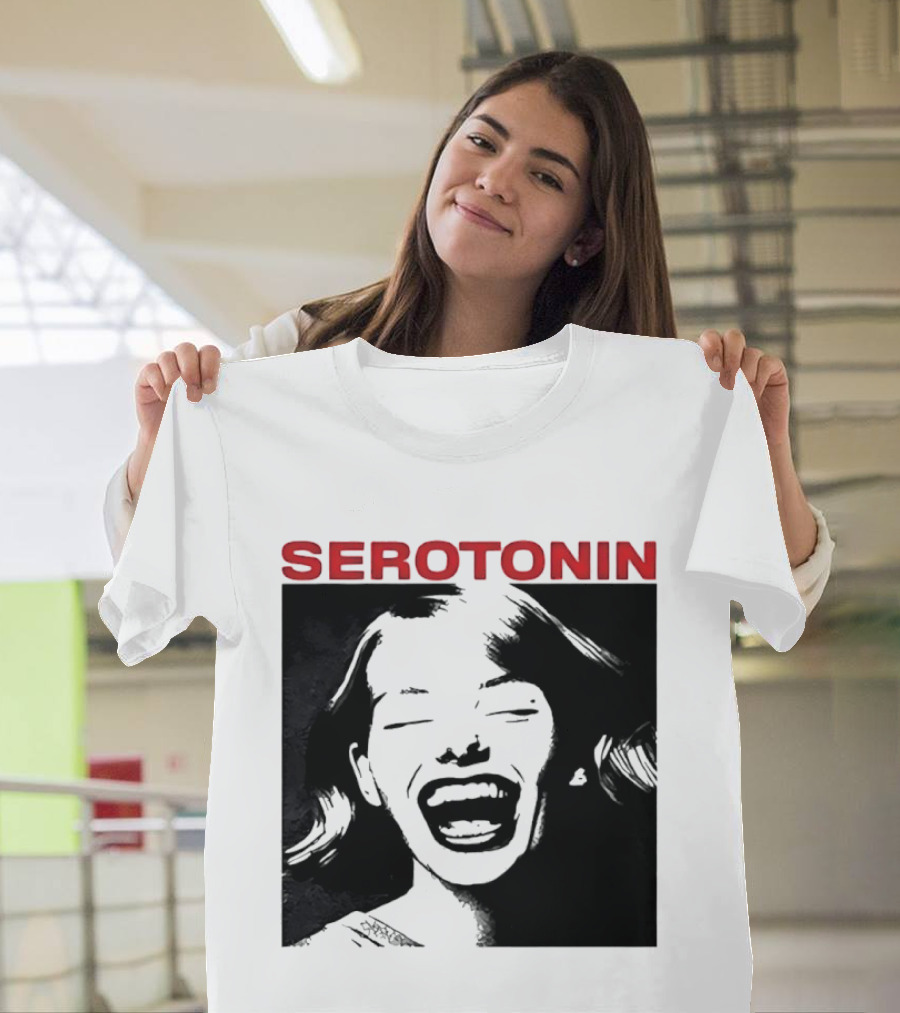 Joris Voorn Serotonin Bold Red Joyful Face T-Shirt