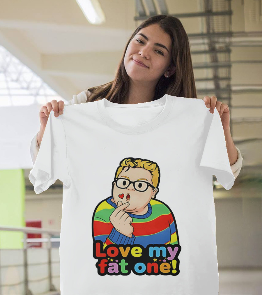 Love My Fat One Colorful Sweater T-Shirt