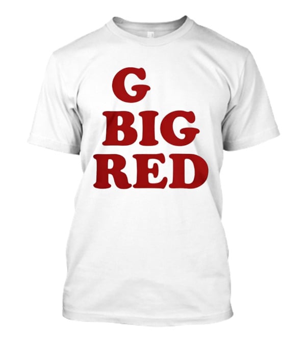 Nebraska Cornhuskers G Big Red Football Fan Gear T-Shirt