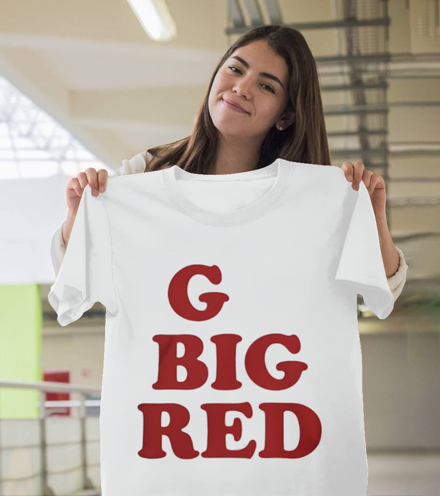 Nebraska Cornhuskers G Big Red Football Fan Gear T-Shirt