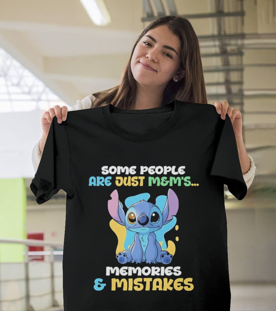 Some People Are Just Mem's Memories And Mistakes Stitch T-Shirt