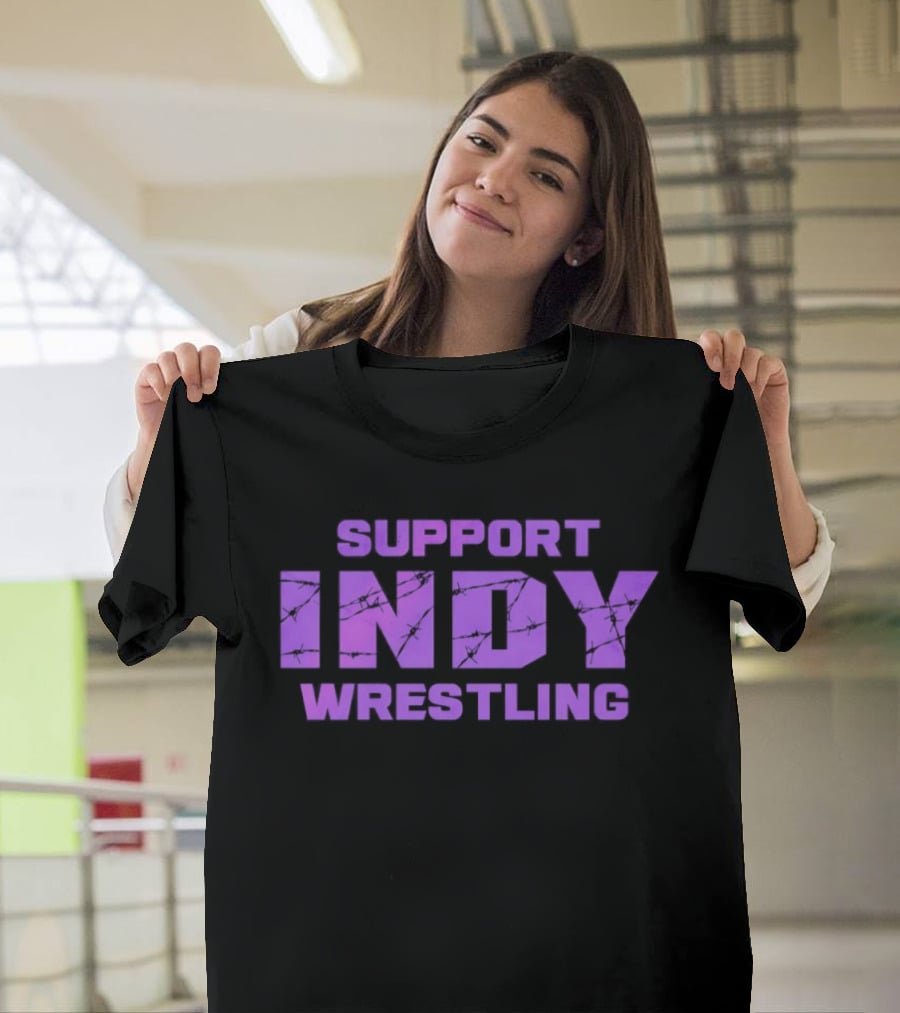Support Indy Wrestling T-Shirt