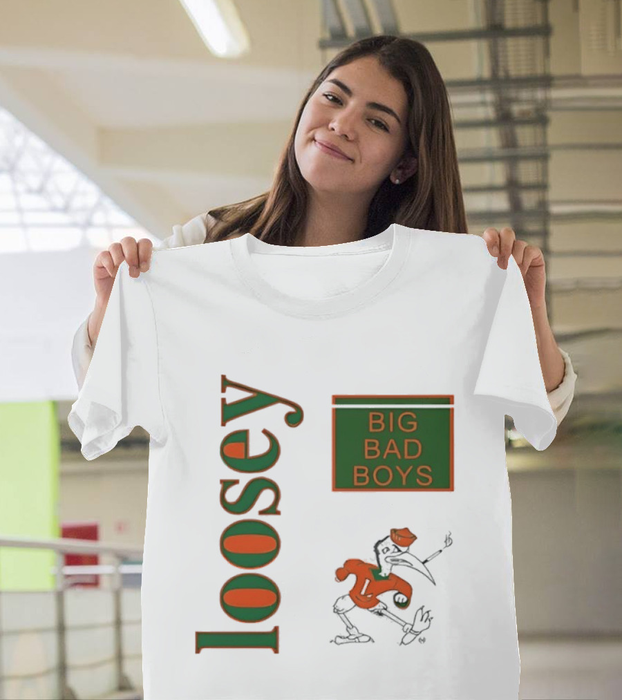 Big Bad Boys Loosey Miami Hurricanes T-Shirt