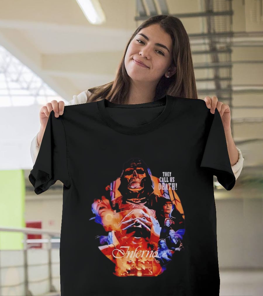 Inferno Dario Argento Film With Death T-Shirt