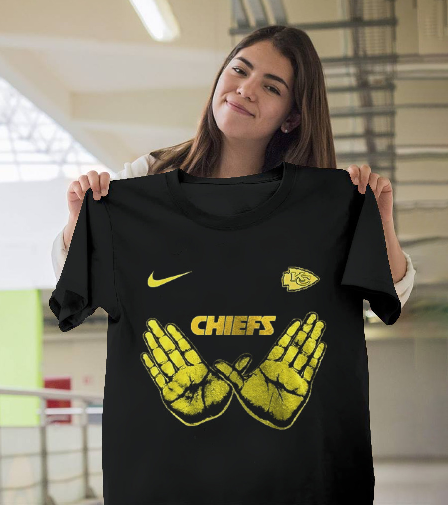 Kansas City Chiefs Wu Tang Clan Hand Sign Nike Chiefs T-Shirt
