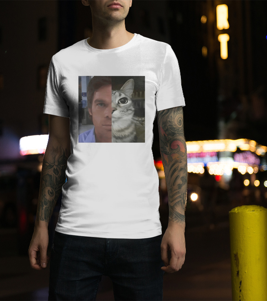 Half Human Half Cat T-Shirt
