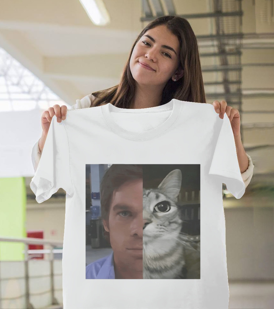 Half Human Half Cat T-Shirt