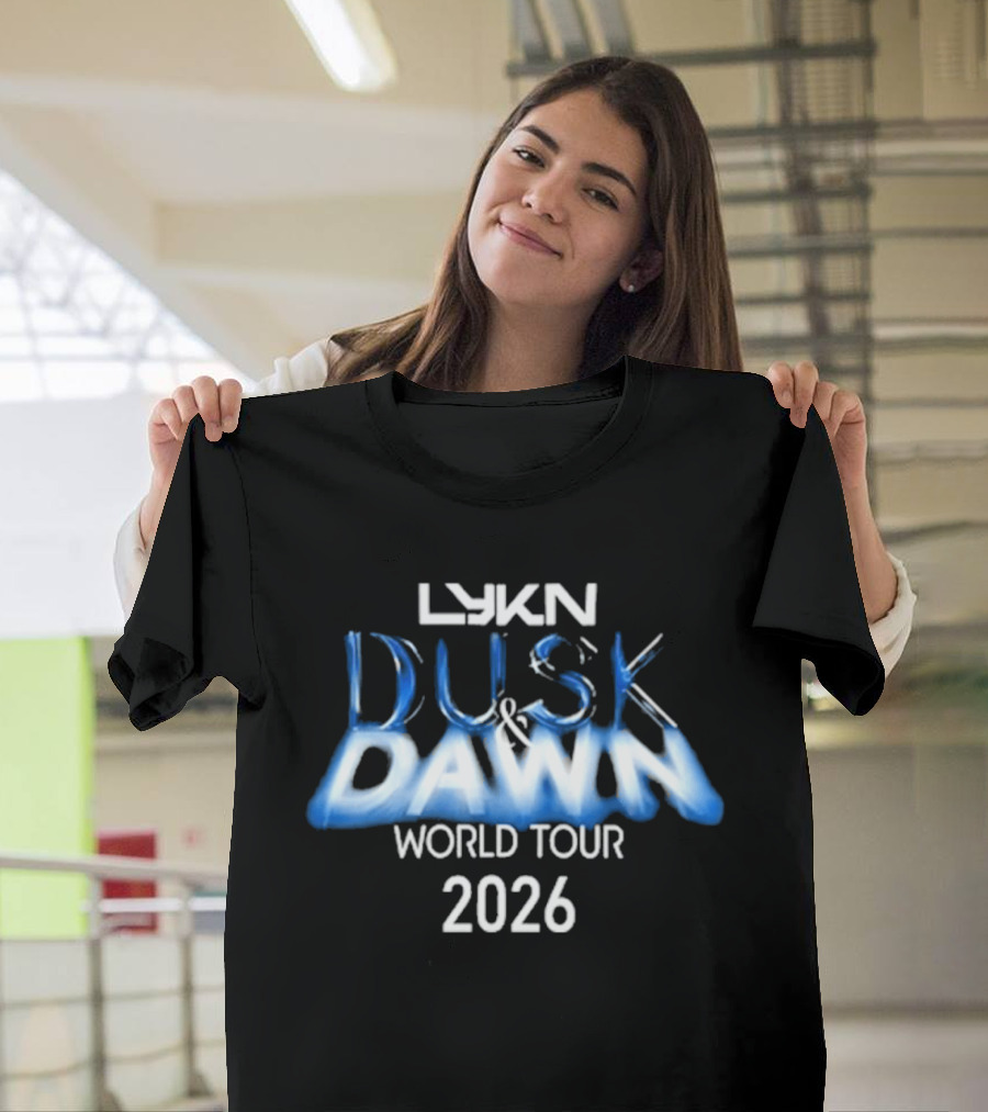 LYKN Dusk Dawn World Tour 2026 Collection T-Shirt