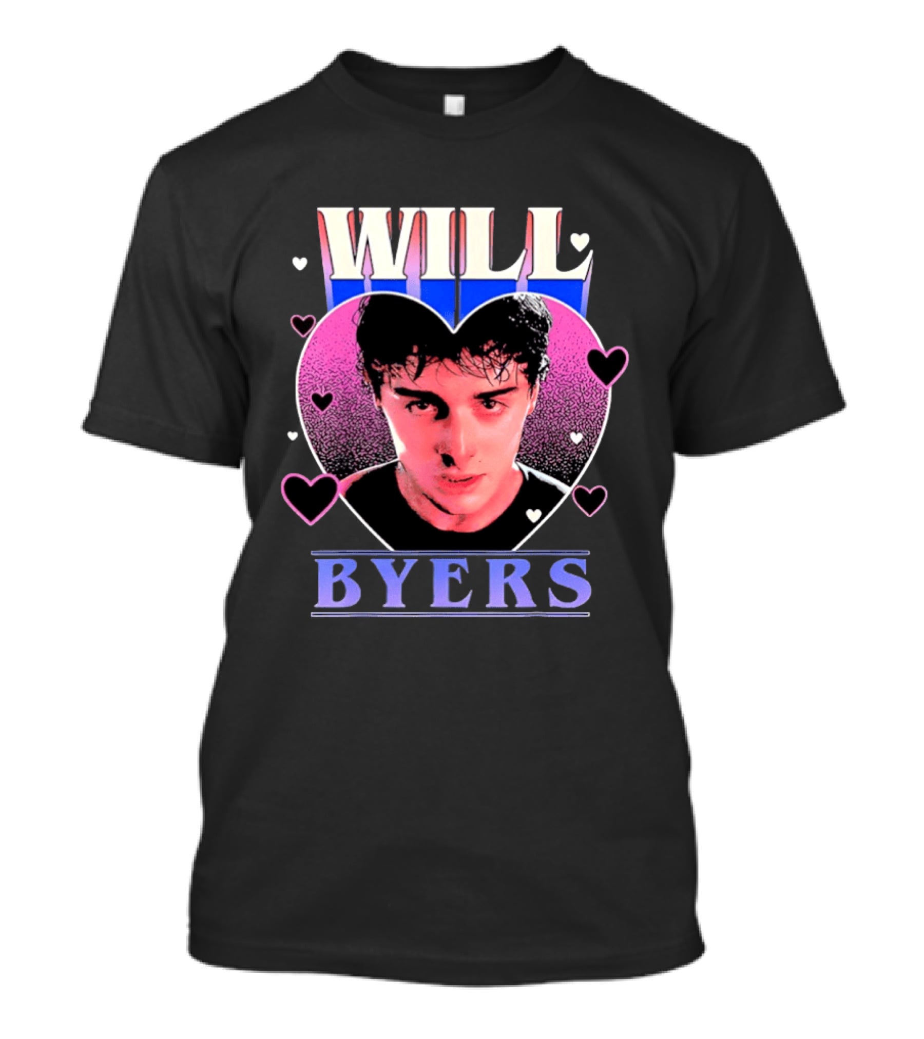Stranger Things Valentine's Day Will Byers Will You Be Mine Heart T-Shirt