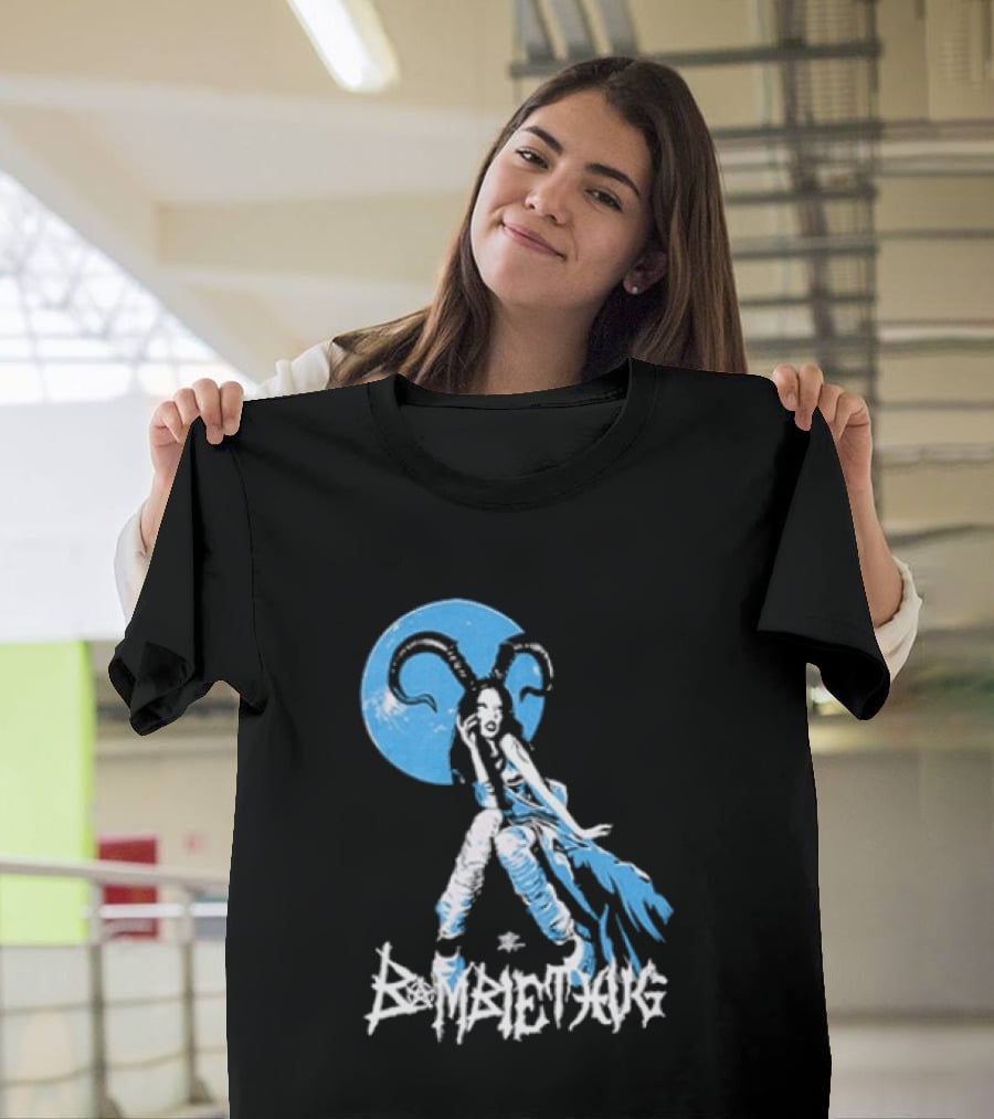 Bambie Thug Crown The Witch Tour 2024 Dates Ethereal Blue Warrior T-Shirt