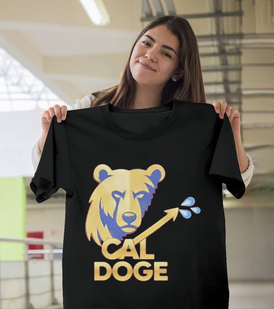 CAL DOGE California Bear Arrow Splash T-Shirt