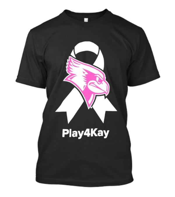 Illinois State Redbirds Play4Kay Pink Ribbon Awareness T-Shirt