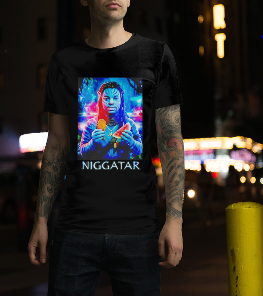 Niggatar Avatar Meme T-Shirt