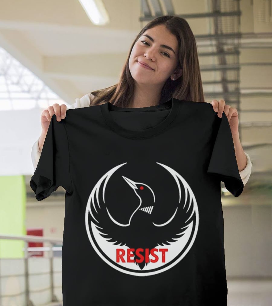 Resist Rebel Loon Alliance Phoenix T-Shirt