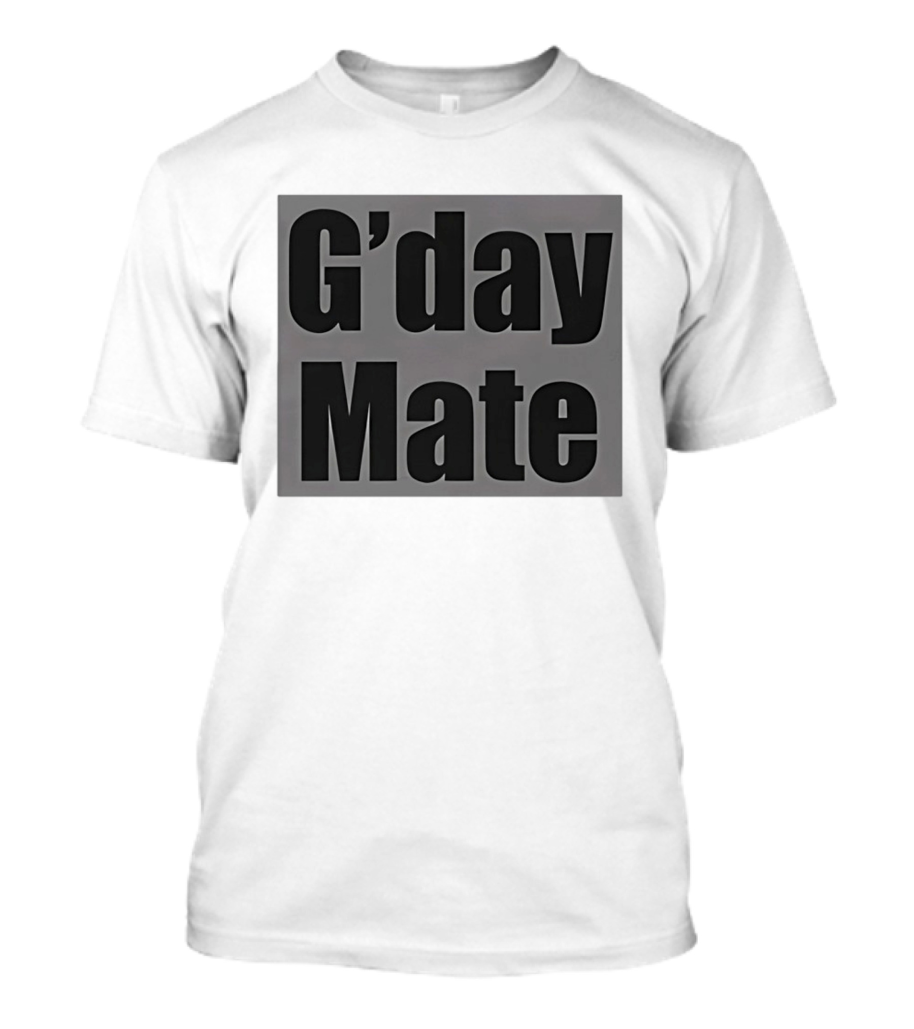 G'day Mate Anaconda Phrase Australian Greeting T-Shirt
