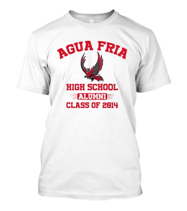 Agua Fria High School Alumni Class Of 2014 Falcon T-Shirt