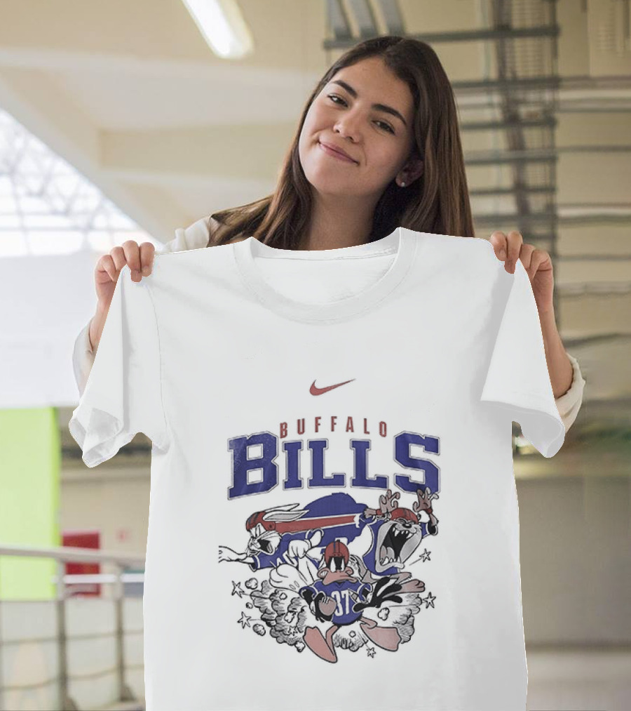 Buffalo Bills Looney Tunes Nike Collaboration T-Shirt