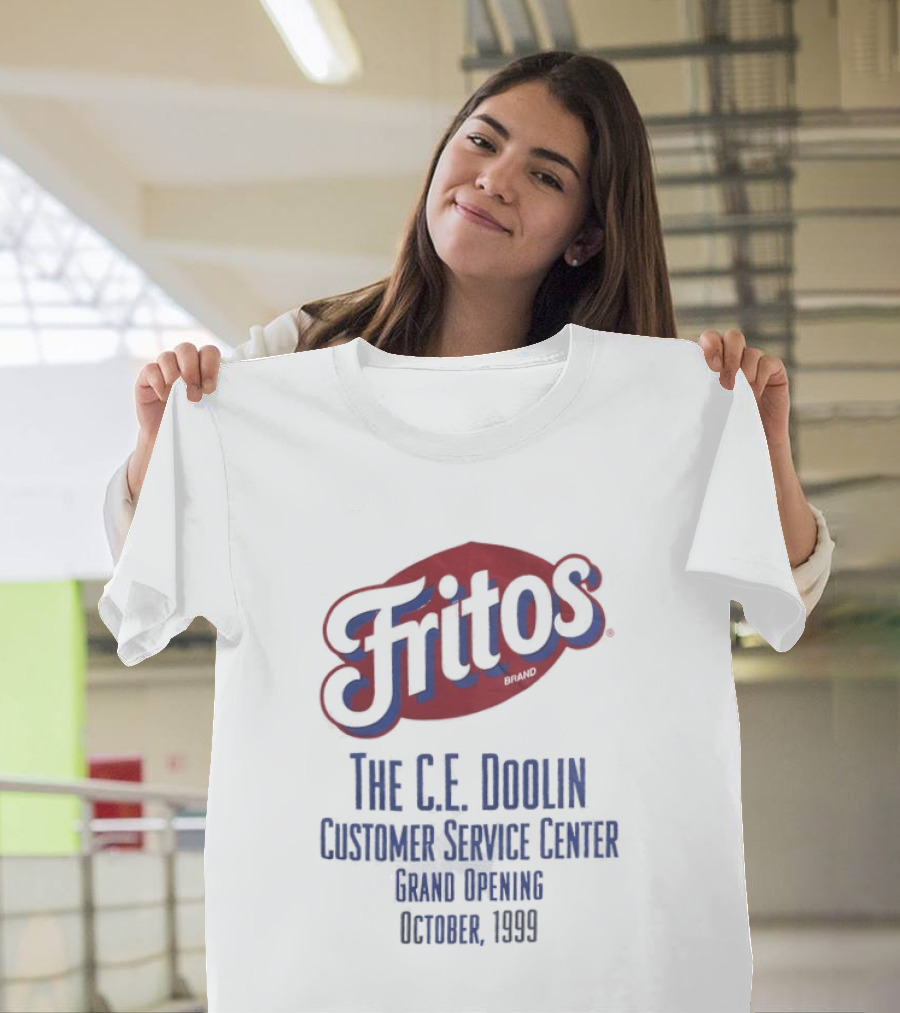 Fritos C.E. Doolin Customer Service Center Grand Opening October 1999 T-Shirt