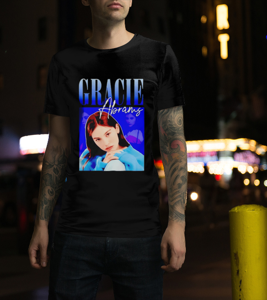 Gracie Abrams Blue Aesthetic T-Shirt