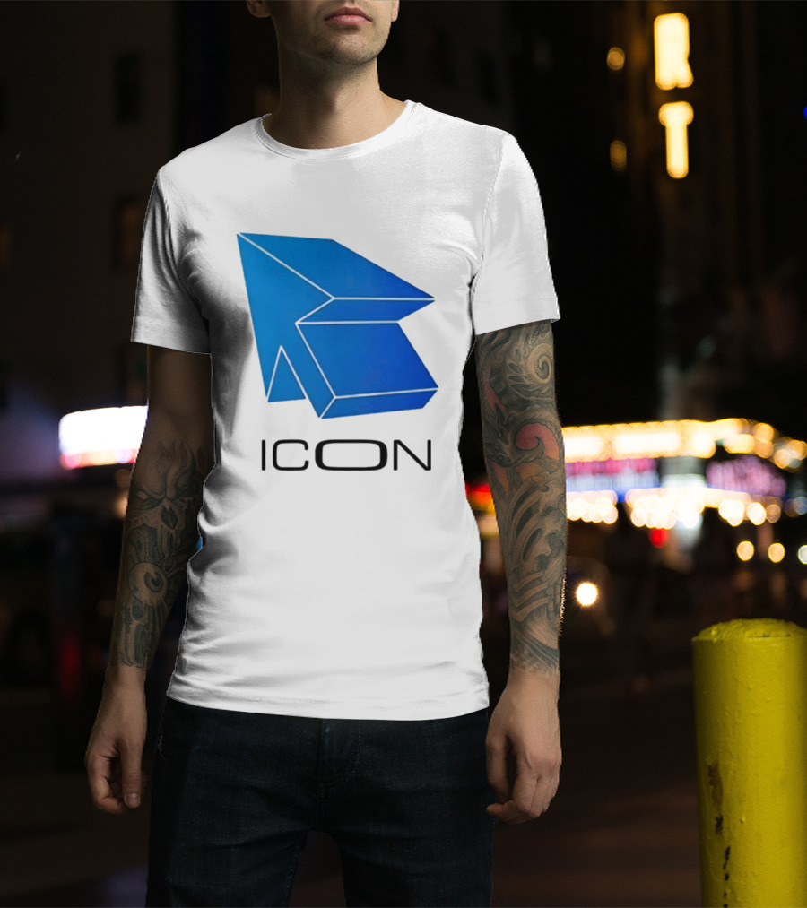 ICON Blue 3D Arrow T-Shirt