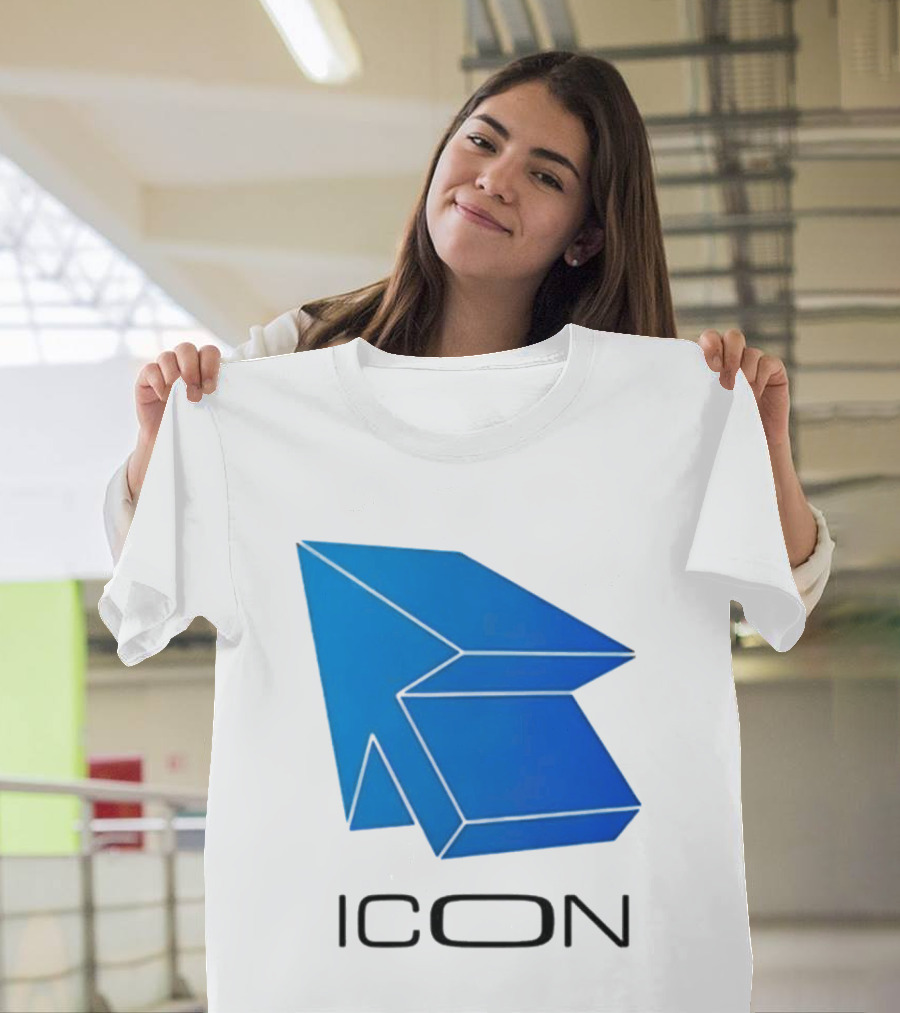 ICON Blue 3D Arrow T-Shirt