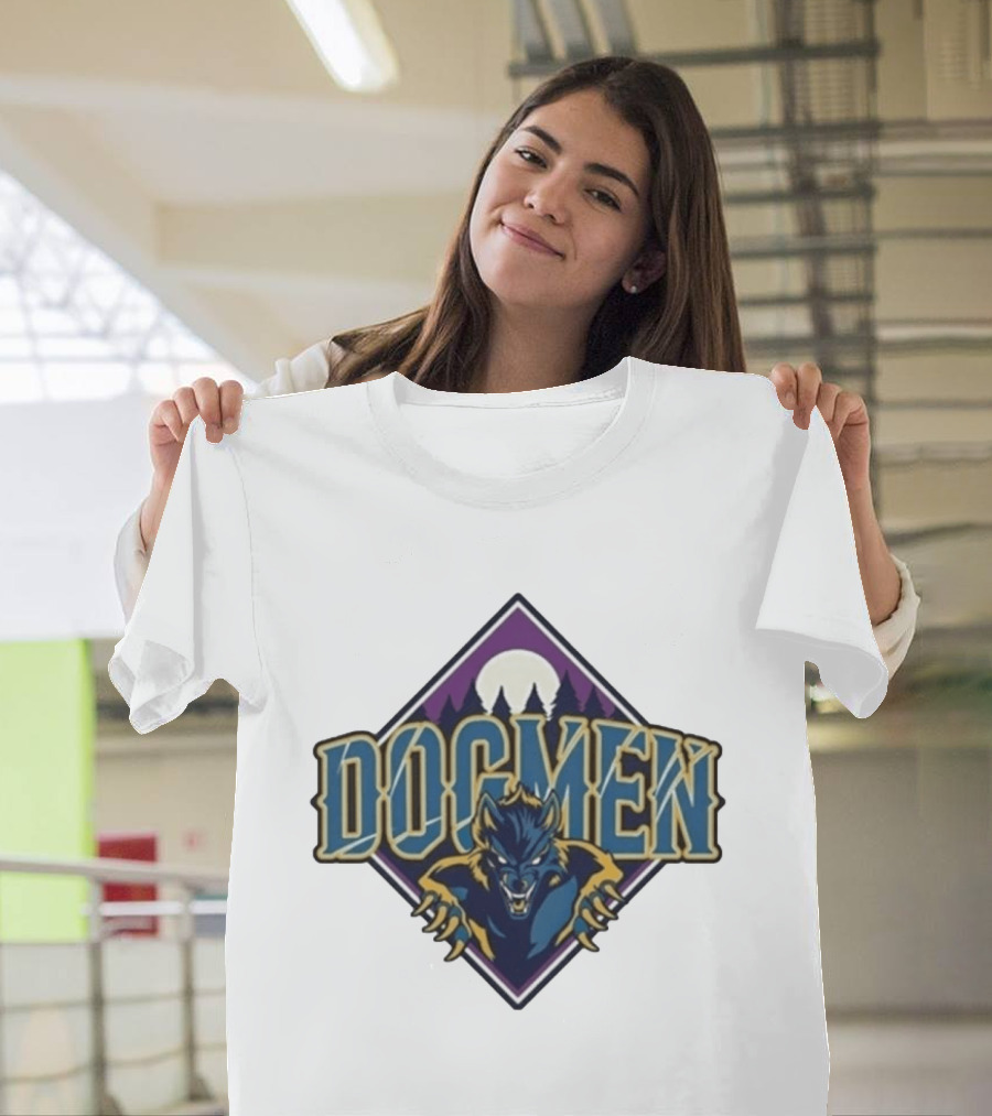 Michigan Dogmen Werewolf Moon Forest Bimm Ridder T-Shirt