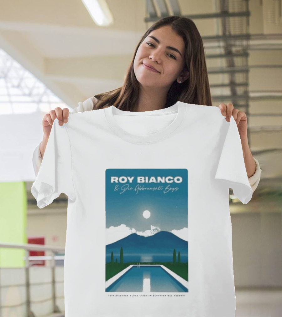 Roy Bianco & Die Abbrunzati Boys Tour 2024 Poolside Paradise Moonlit Mountain T-Shirt