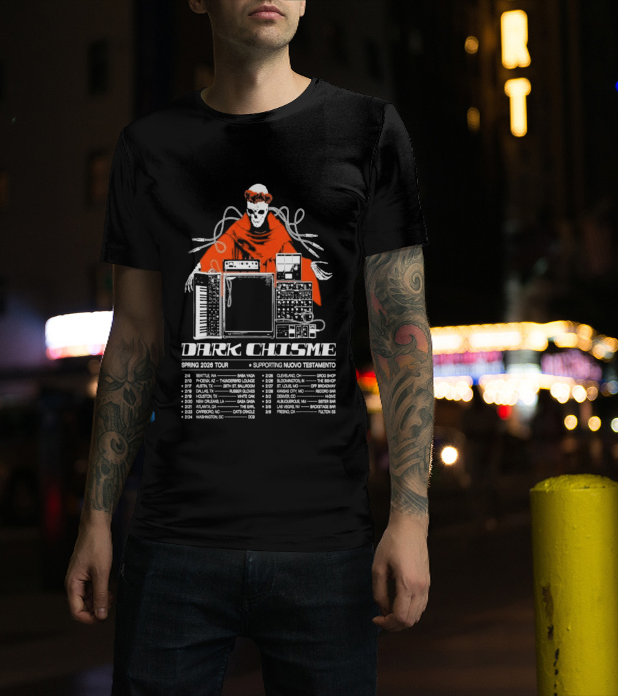 Dark Chisme Supporting Nuevo Testamento Spring 2026 Tour Dates T-Shirt