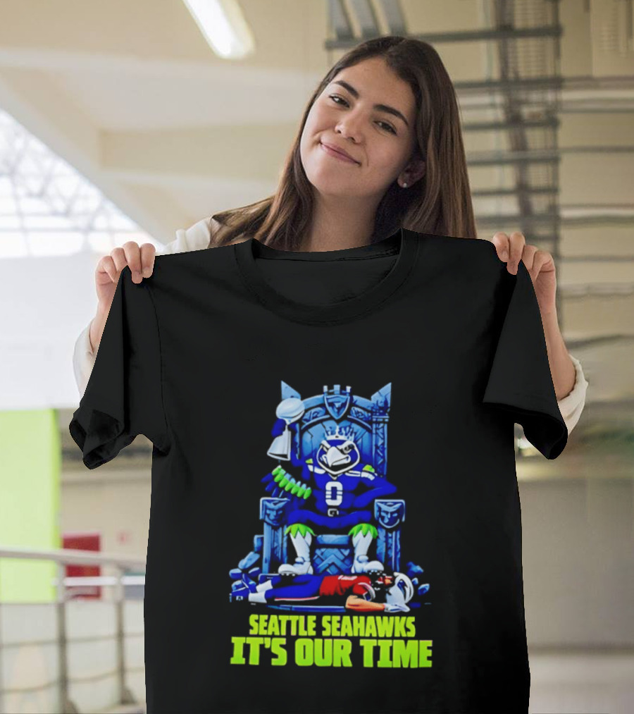 Seattle Seahawks It's Our Time 2026 Jaxon Smith Njigba Football T-Shirt