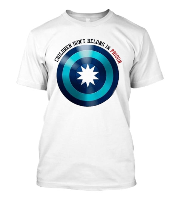 Children Don't Belong In Prison Minnesota Shield Abolish ICE T-Shirt