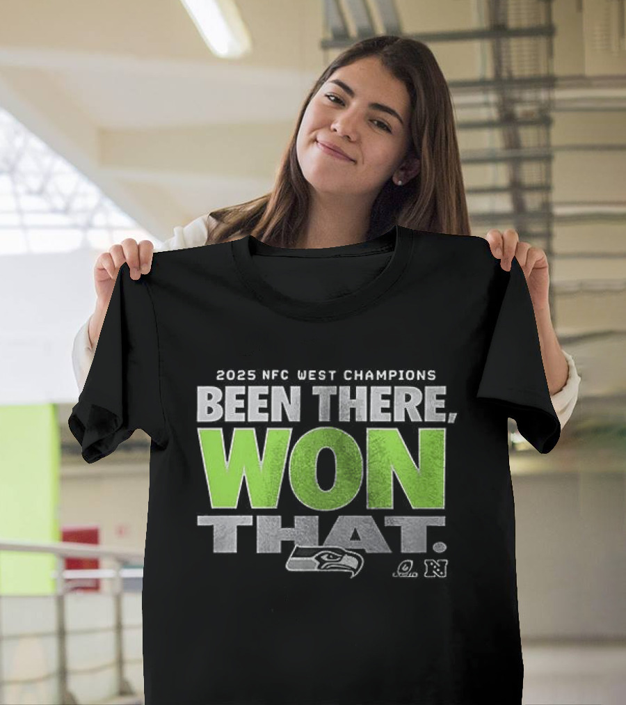 Seattle Seahawks NFC West Champions Been There Won That T-Shirt